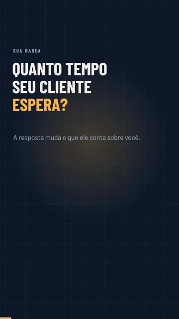 Quadro 1: Quanto tempo seu cliente espera?
